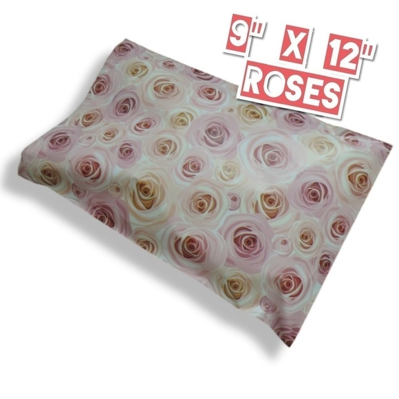 50 Roses Poly Mailers 9x12 - Picture 3 of 3
